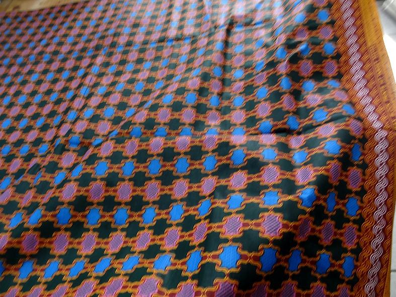 Tissu wax motif orient