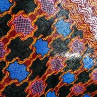 Tissu coton wax motif orient