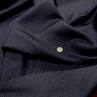 Tissu damasse gris motifs croisillons