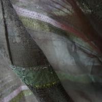 Tissu fin hindou rose lilas 2