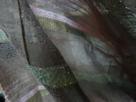 Tissu fin hindou rose lilas 2