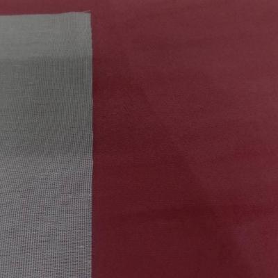 Tissu imitation daim bordeaux5