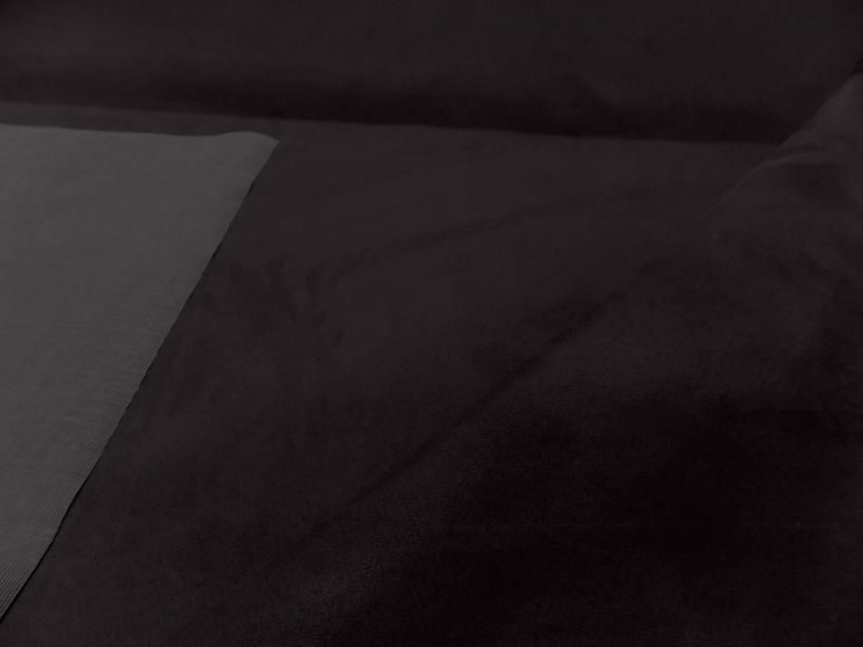 Tissu imitation daim marron