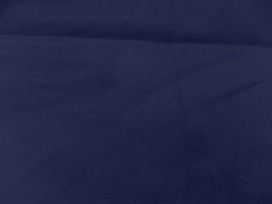 Tissu imitation daim ton bleu indigo0
