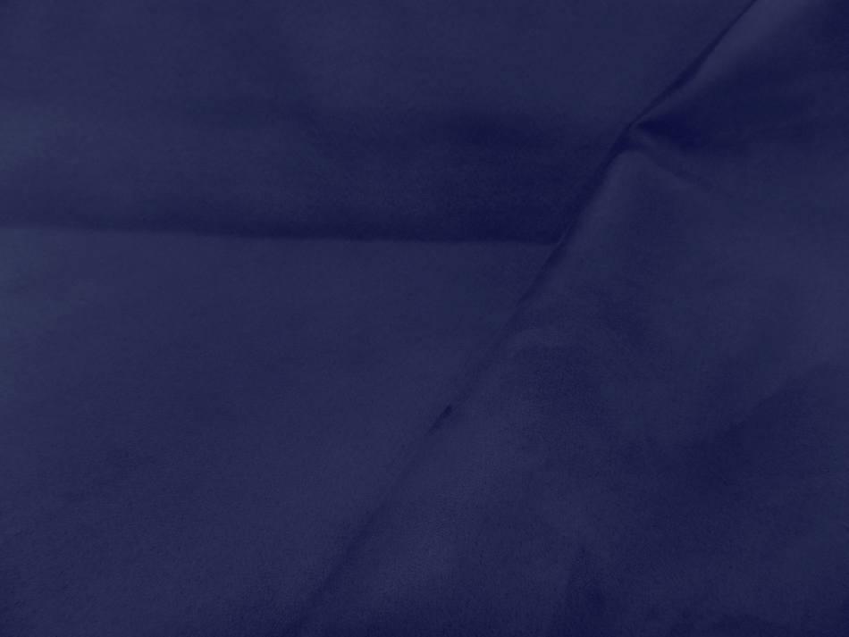 Tissu imitation daim ton bleu indigo8