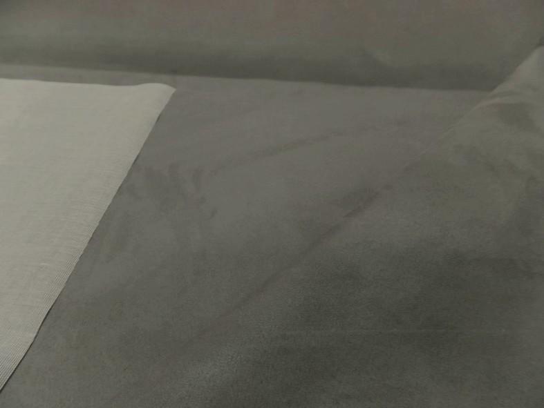 Tissu imitation daim ton gris moyen04 2