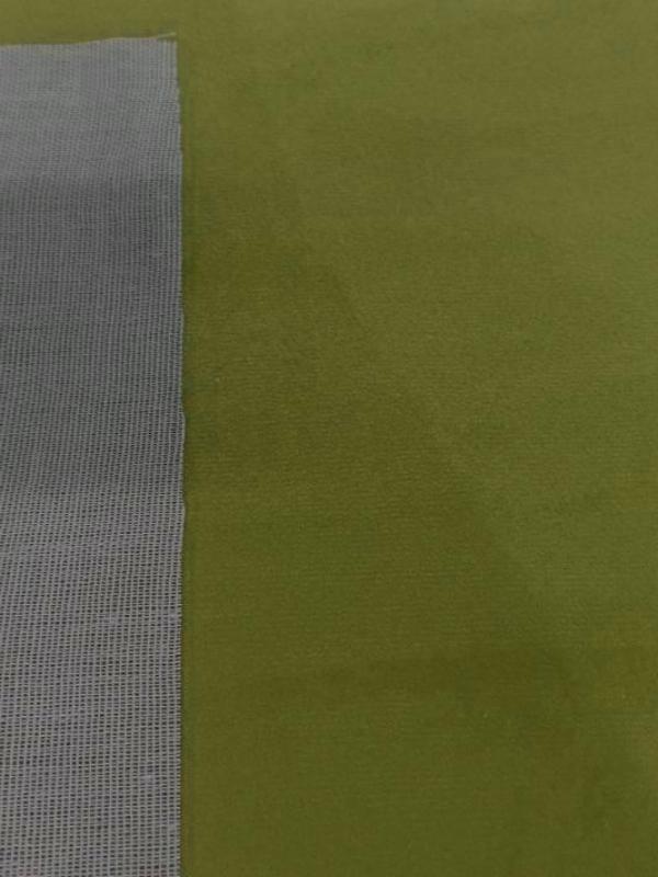 Tissu imitation daim vert olive5