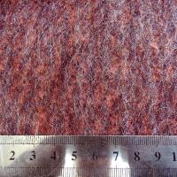 Tissu laine mohair et polyester melanges chine corail et prune 4