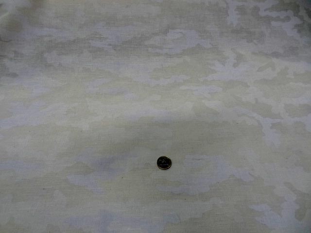 Tissu lin coton blanc casse imprime camouflage blanc0 1 