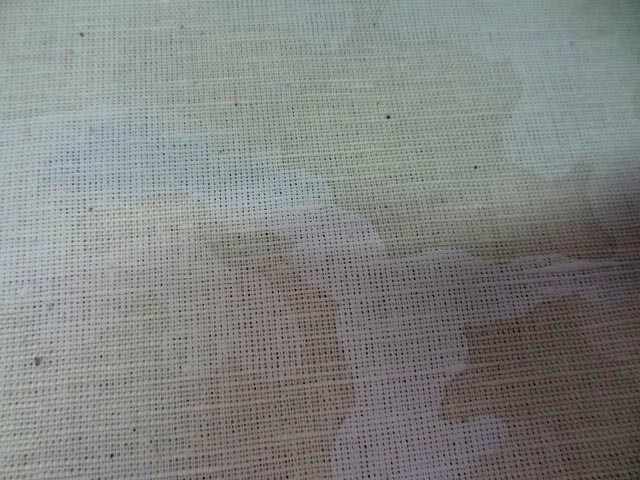 Tissu lin coton blanc casse imprime camouflage blanc0 3 