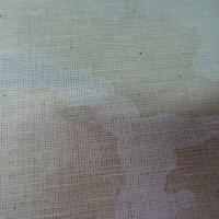 Tissu lin coton blanc casse imprime camouflage blanc0 3 
