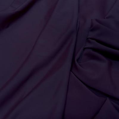 Tissu lycra fin aubergine 1 90 en largeur 2 