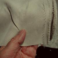 Tissu polyester burlington beige sable 3