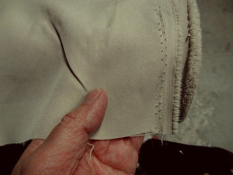 Tissu polyester burlington beige sable 3