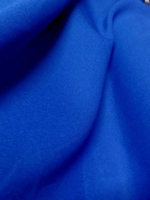 Tissu polyester burlington bleu saphir 1 