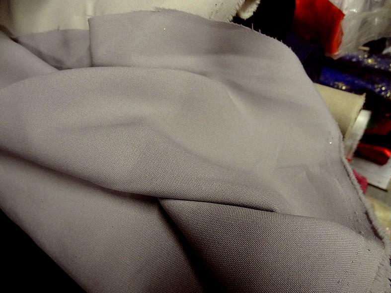 Tissu polyester burlington gris clair 2 