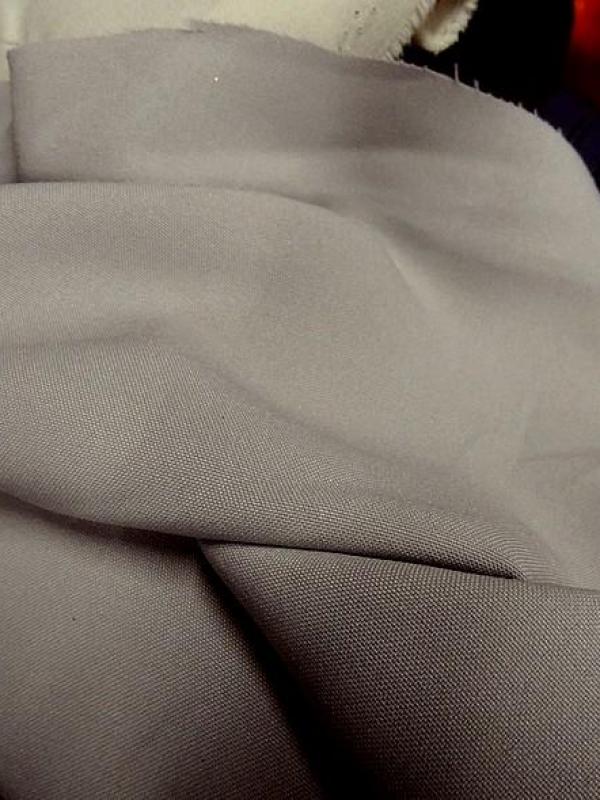 Tissu polyester burlington gris clair 2 