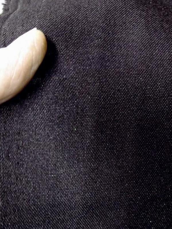 Tissu polyester burlington noir 4 copie