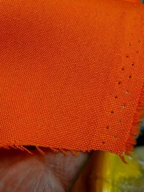 Tissu polyester burlington orange 3 