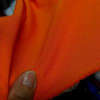 Tissu polyester burlington orange 4
