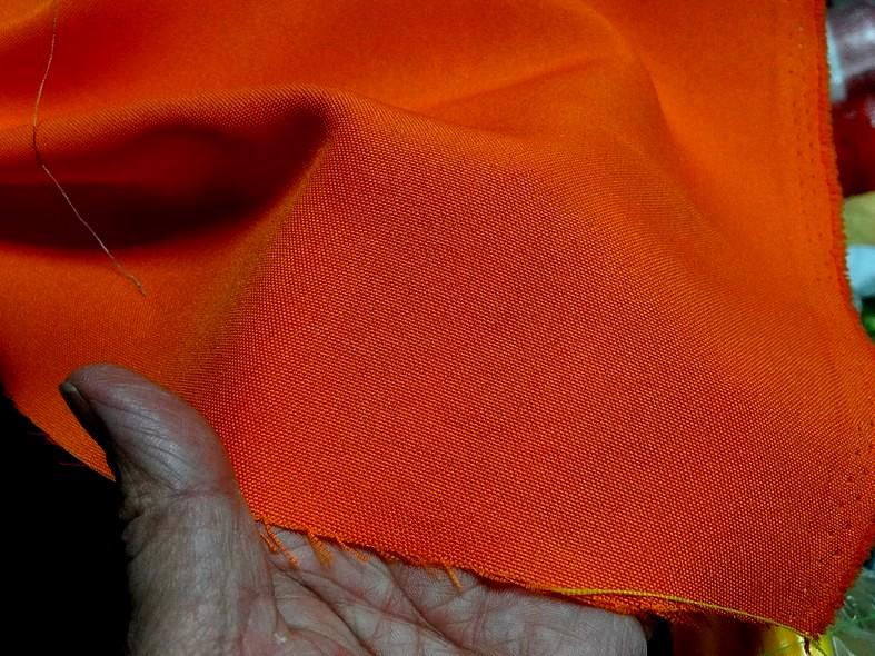 Tissu polyester burlington orange 5 
