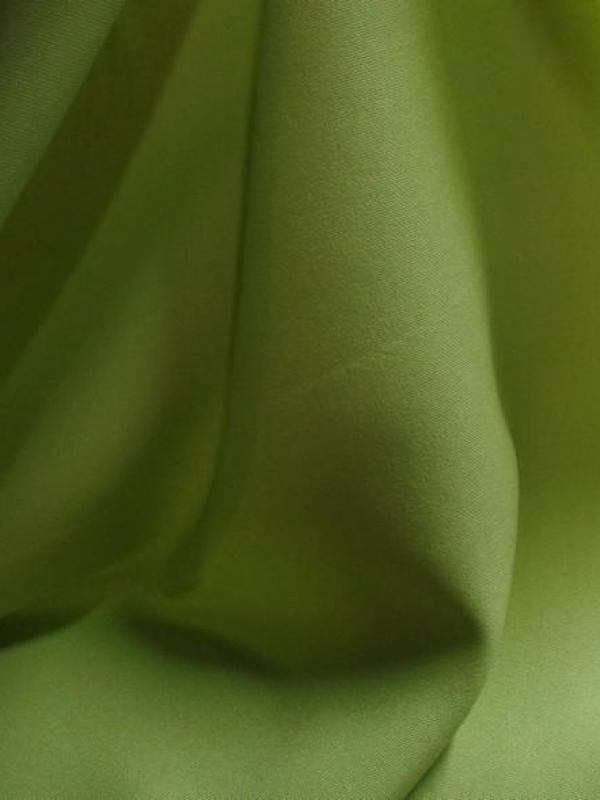 Tissu polyester burlington vert anis 1 