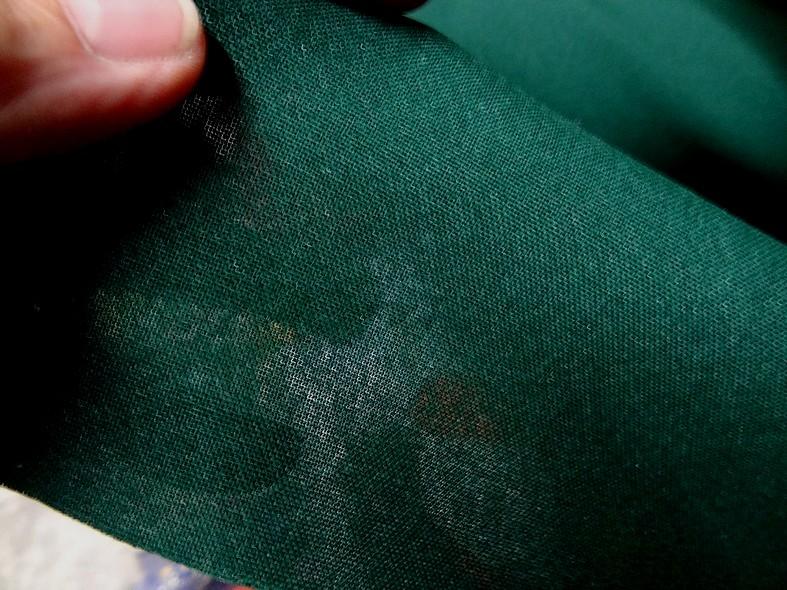 Tissu polyester burlington vert sapin 1 