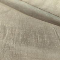 Tissu soie lin viscose teinte ivoire 2