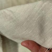 Tissu soie lin viscose teinte ivoire 5