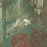 Tissu voile froisse plisse grosses fleurs 2 1