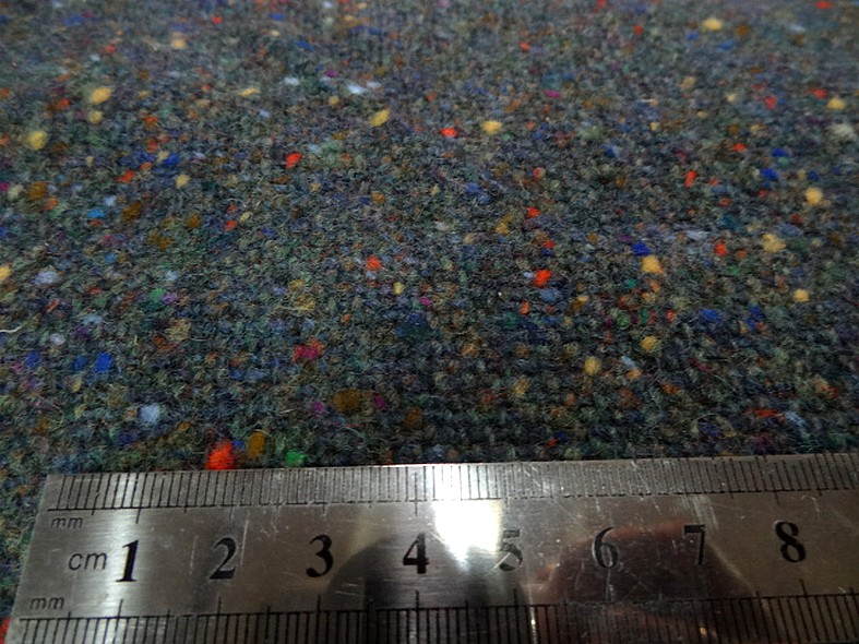 Tissus de laine bleu petrole chine 2