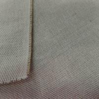 Toile coton et jute teinte ecru chine 5