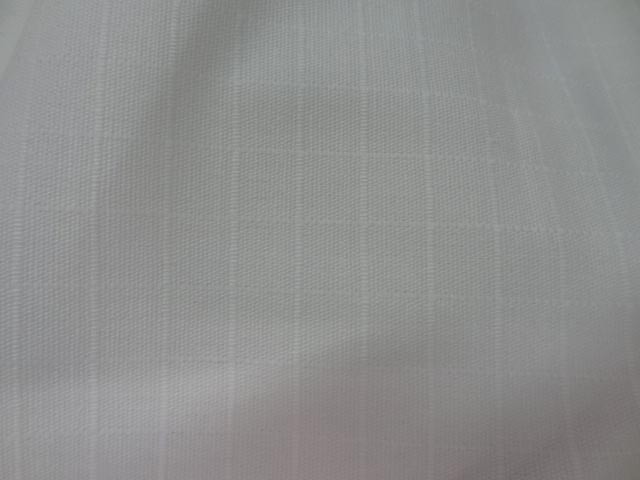 Toile coton faconnee quadrillee ton sur ton 2