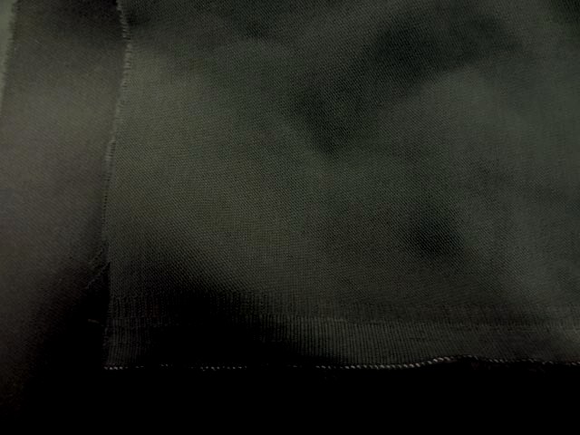 Toile coton lycra kaki gris2