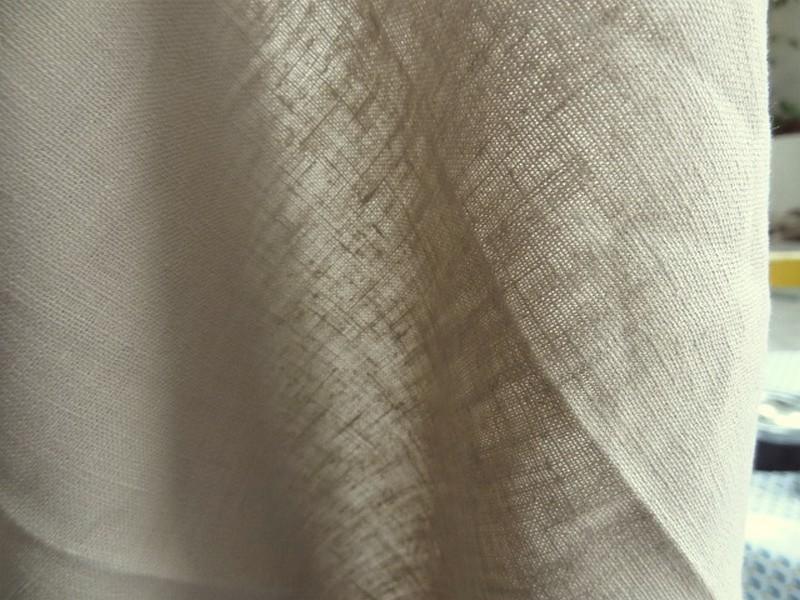 Toile de lin beige clair 1