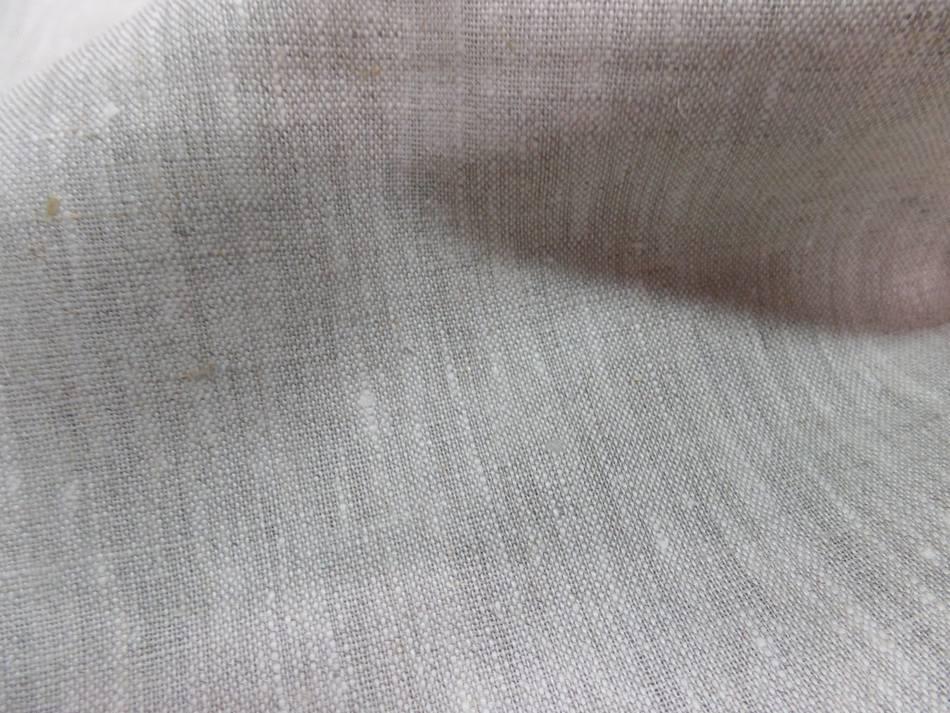 Toile de lin beige naturel chine06