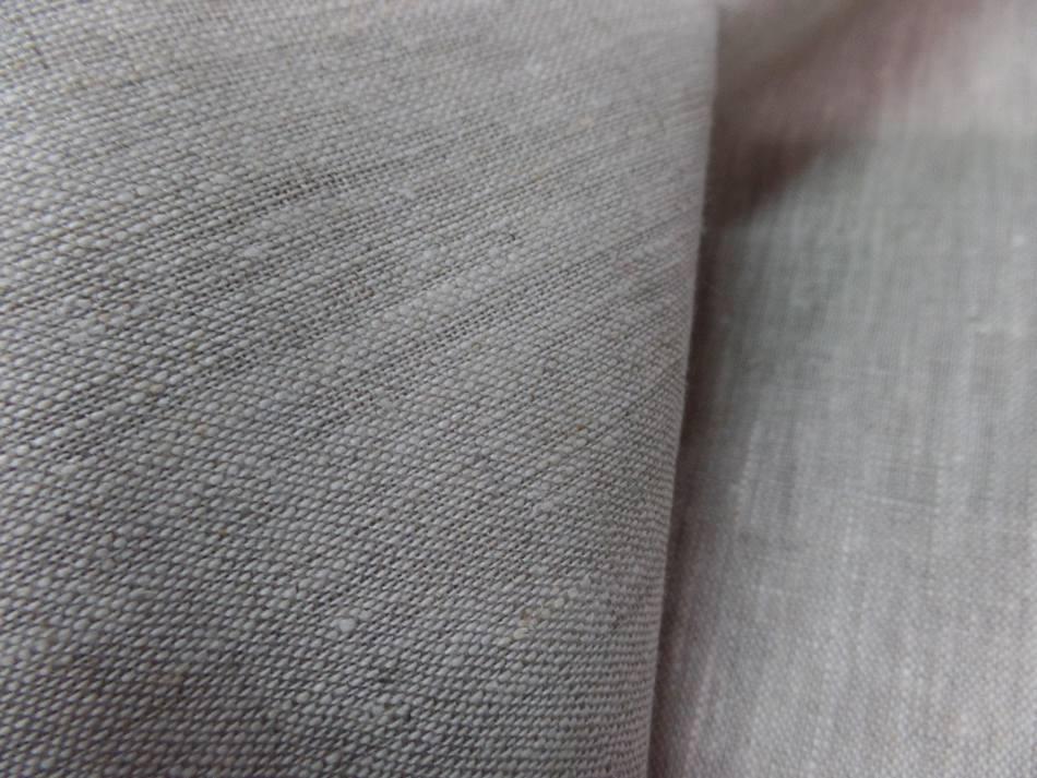 Toile de lin beige naturel chine3