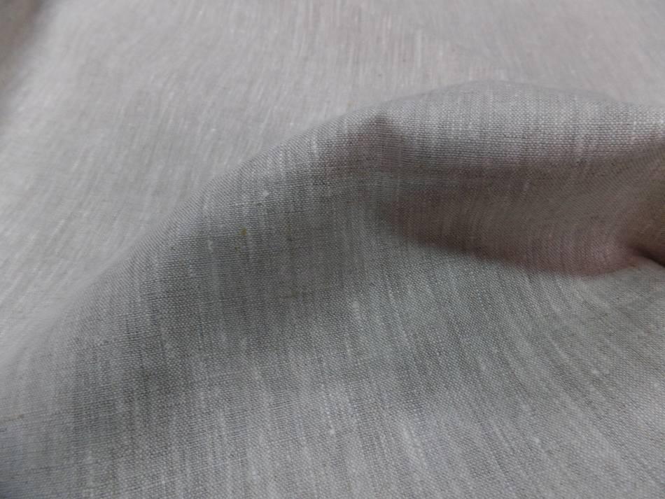 Toile de lin beige naturel chine5