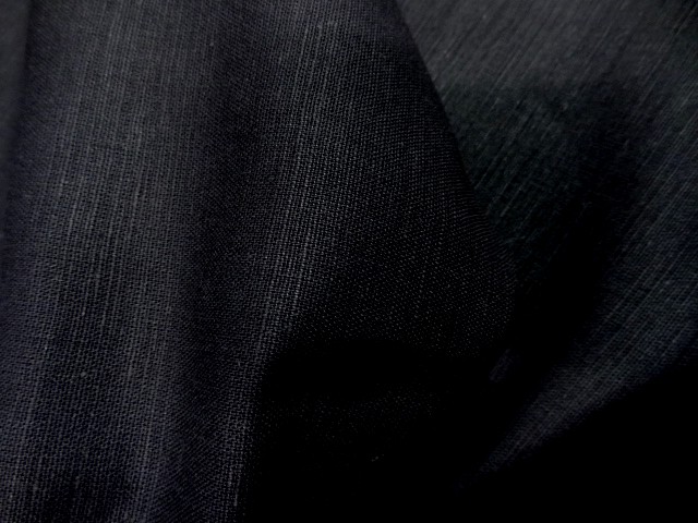 Toile de lin legere noire0 2