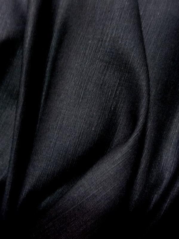 Toile de lin legere noire0 3 