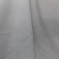 Toile de lin sergee blanc casse 1