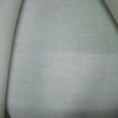 Toile legere coton blanc casse 1 