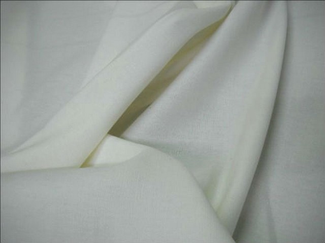 Toile legere coton blanc casse 2 