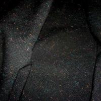 Toile noire chinee tweed 