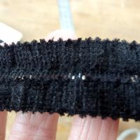 Tresse a border biais velours noir 3