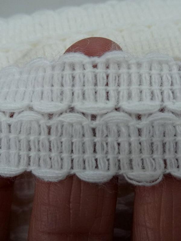 Tresse a border blanc casse 2 
