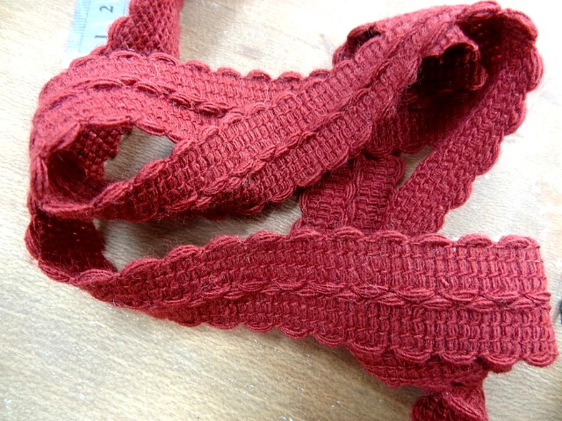 Tresse a border framboise 1