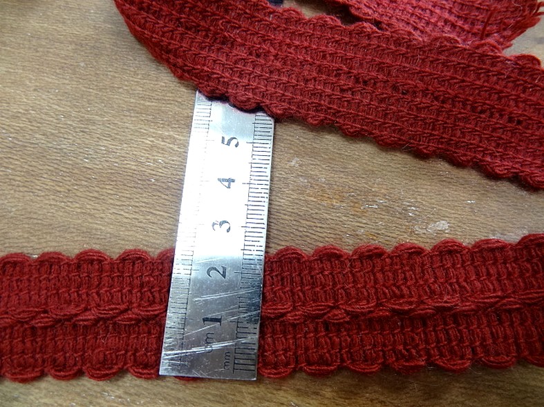 Tresse a border framboise 2