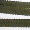 Tresse a border kaki moyen 