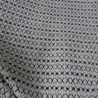 Twill de viscose blanc casse petits motifs 1 